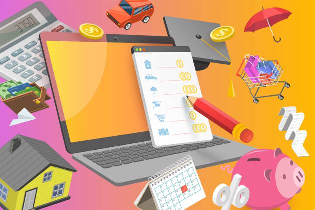3D Isometrische flache konzeptionelle Illustration von Budget-Management-Software, Finanzplanung<br>3D Isometrische flache konzeptionelle Illustration von Budget Management Software, Finanzplanung 3D Isometric Flat Conceptual Illustration of Budget Management Software, Financial Planning 3D Isometric Flat Conceptual Illustration of Budget Management Software, Financial Planning Copyright: xZoonar.com AnastasiiaxTorianykx 22583128