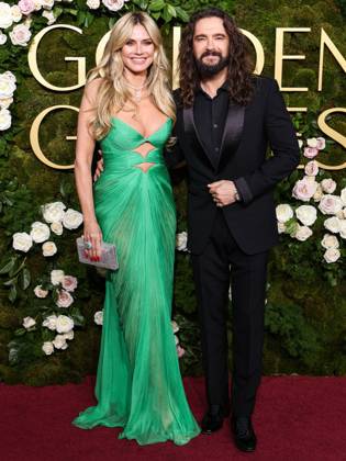 82nd Annual Golden Globe Awards BEVERLY HILLS, LOS ANGELES, CALIFORNIA, USA - JANUARY 05: Heidi Klum and Tom Kaulitz arrive at the 82nd Annual Golden Globe Awards held at The Beverly Hilton Hotel on January 5, 2025 in Beverly Hills, Los Angeles, California, United States., Credit:Xavier Collin Avalon United States, California, Beverly Hills, The Beverly Hilton Hotel  Copyright: xXavierxCollinx xAvalonx 0952082487