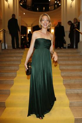 Julia Jaekel Wickert at Dreamball 2008 Traeume make Courage a Charity Gala from DKMS Life at Martin Gropius Construction in Berlin Germany