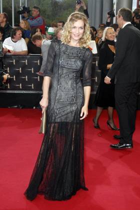 Lisa Martinek at the award Ceremony of 14 German Television Prize 2012 in Cologne, Red Carpet, Berlin Germany, Germany