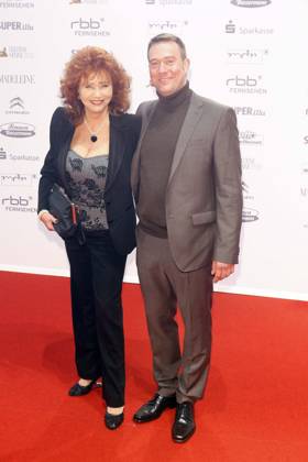 Regina Thoss and Son Bernd at the Golden Hen 2013 in Berlin, Award ceremony Ostdeutscher Media prize, Red Carpet, Berlin Germany, Germany