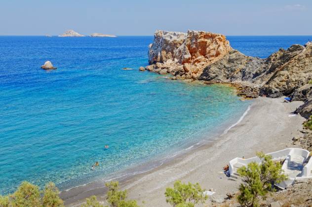 Vardia beach, Folegandros Island, Cyclades Islands, Greek Islands, Greece, Europe Copyright: MarcoxSimoni 718-3168