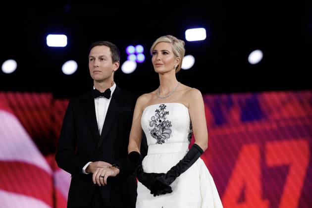 Inauguration of Donald Trump Commander-in-Chief Ball WASHINGTON, DC JANUARY 20 Jared Kushner and Ivanka Trump at the Liberty Inaugural Ball on January 20, 2025 in Washington, DC President DonaldTrump attends some of the inaugural balls after taking the oath as the 47th president Credit Anna Moneymaker Pool via CNP AdMedia 439450 2025 01 20 District of Columbia Washington  Copyright: xAdMediax STAR_439450_040