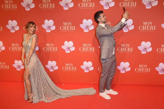 Annemarie and Wayne Carpendale MON Cheri Barbaratag in Munich, Red Carpet, Bavaria Germany, Germany