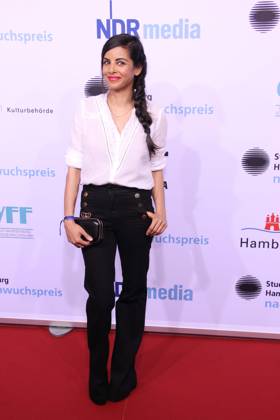 Collien Elm trees Fernandes at the award Ceremony of Studio Hamburg Young Talent Award on 2 June 2016 in Hamburg Hamburg Germany,germany