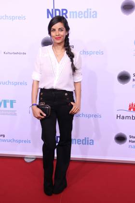 Collien Elm trees Fernandes at the award Ceremony of Studio Hamburg Young Talent Award on 2 June 2016 in Hamburg Hamburg Germany,germany