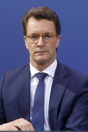 Press conference from State Premier Hendrik WUEST to the Advice Heads of Government the Countries at Federal Chancellery in Berlin, Conference of Minister Presidents, Berlin Germany, Germany