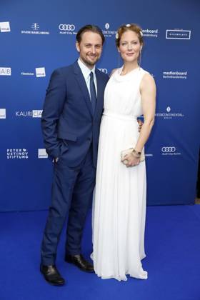 Tessa Mittelstaedt, Axel Schreiber at German Actor Award 2017, Award ceremony in Berlin, Red Carpet, Berlin Germany, Germany