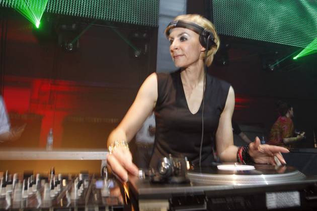 DJane Marusha, Berlin Summer Rave in the Hangars of Airport Tempelhof, Music, Disco, Dance event, Techno, Berlin Germany, Germany