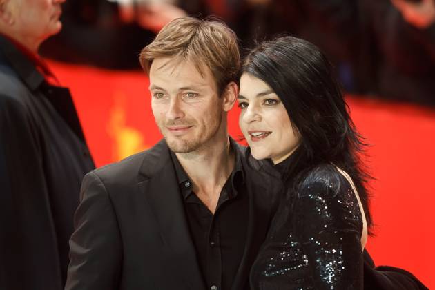 Andreas Pietschmann and Jasmin Tabatabei, Red Carpet to Eroeffnungsfilm True Grit , Berlinale, 61 International Film Festival in Berlin, 10 2 2011, Copyright Huebner Germany