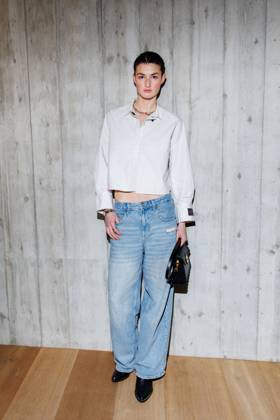 Berlin Fashion Week LeGer Studio presented by Babor Aleandra Frerk at LeGer Studio presented by Babor as part of Berlin Fashion Week Fall Winter 2025 at Reethaus im Flussbad on 01 02,2025 in Berlin Copyright: xEventpressxKochanx