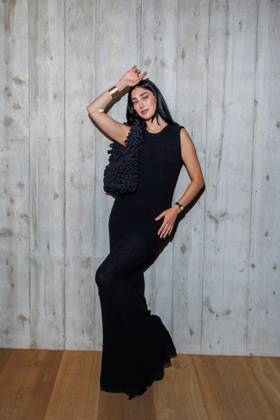 Berlin Fashion Week LeGer Studio presented by Babor Elif Demirezer at LeGer Studio presented by Babor as part of Berlin Fashion Week Fall Winter 2025 at Reethaus im Flussbad on 01 02,2025 in Berlin Copyright: xEventpressxKochanx