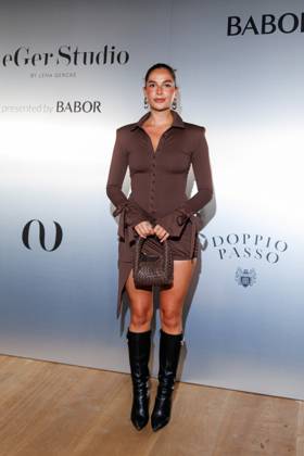 Berlin Fashion Week LeGer Studio presented by Babor Diana Kaloev at LeGer Studio presented by Babor as part of Berlin Fashion Week Fall Winter 2025 at Reethaus im Flussbad on 01 02,2025 in Berlin Copyright: xEventpressxKochanx
