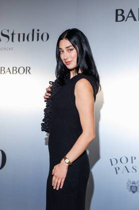 Berlin Fashion Week LeGer Studio presented by Babor Elif Demirezer at LeGer Studio presented by Babor as part of Berlin Fashion Week Fall Winter 2025 at Reethaus im Flussbad on 01 02,2025 in Berlin Copyright: xEventpressxKochanx