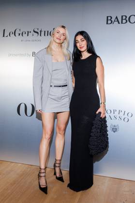 Berlin Fashion Week LeGer Studio presented by Babor Lena Gercke and Elif Demirezer at LeGer Studio presented by Babor as part of Berlin Fashion Week Fall Winter 2025 at Reethaus im Flussbad on 01 02,2025 in Berlin Copyright: xEventpressxKochanx