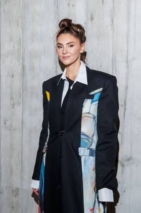Berlin Fashion Week LeGer Studio presented by Babor Stefanie Giesinger at LeGer Studio presented by Babor as part of Berlin Fashion Week Fall Winter 2025 at Reethaus im Flussbad on 01 02,2025 in Berlin Copyright: xEventpressxKochanx