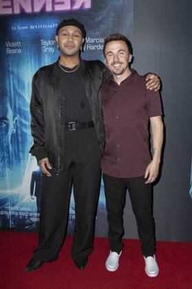 Craig Lamar Traylor and Frankie Muniz at the premiere of the movie Renner at the Culver Theater Culver City, 05 02 2025 Foto:xC.xVanxWagonerx xFuturexImagex renner_5273