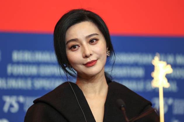 February 13, 2025, Berlin, Brandenburg, Germany: The 75th Berlinale Film Festival is taking place in Berlin from 13 to 23 February 2025. Member of the international jury actress Bingbing Fan during a press conference Berlin Germany - ZUMAt227 20250213_zip_t227_006 Copyright: xMarinaxTakimotox