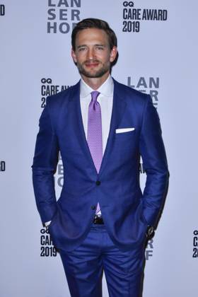 August Wittgenstein at the award Ceremony of GQ Care Award 2019 Red Carpet Reception in the 20 RESTOBAR on Wednesday 08 05 2019 in Duesseldorf NRW Germany