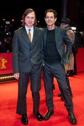 Berlinale Opening Red Carpet Lars Eidinger and Tom Tykwer attending the Opening red carpet of the 75th Berlin International Film Festival (Berlinale) in Berlin, Germany, on February 13, 2025. Photo by Aurore Marechal ABACAPRESS.COM Berlin Germany  Copyright: xMarechalxAurore ABACAx