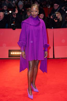 Berlinale Opening Red Carpet Florence Kasumba attending the Opening red carpet of the 75th Berlin International Film Festival (Berlinale) in Berlin, Germany, on February 13, 2025. Photo by Aurore Marechal ABACAPRESS.COM Berlin Germany  Copyright: xMarechalxAurore ABACAx