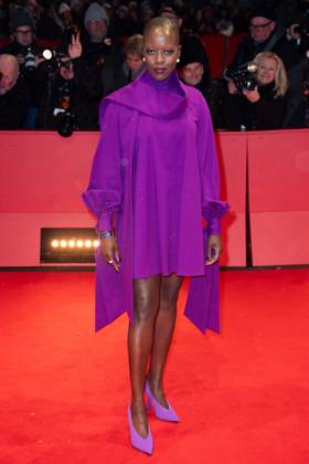 Berlinale Opening Red Carpet Florence Kasumba attending the Opening red carpet of the 75th Berlin International Film Festival (Berlinale) in Berlin, Germany, on February 13, 2025. Photo by Aurore Marechal ABACAPRESS.COM Berlin Germany  Copyright: xMarechalxAurore ABACAx