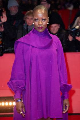 Berlinale Opening Red Carpet Florence Kasumba attending the Opening red carpet of the 75th Berlin International Film Festival (Berlinale) in Berlin, Germany, on February 13, 2025. Photo by Aurore Marechal ABACAPRESS.COM Berlin Germany  Copyright: xMarechalxAurore ABACAx