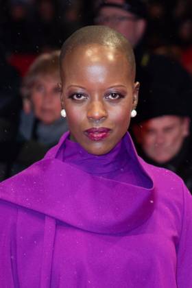 Berlinale Opening Red Carpet Florence Kasumba attending the Opening red carpet of the 75th Berlin International Film Festival (Berlinale) in Berlin, Germany, on February 13, 2025. Photo by Aurore Marechal ABACAPRESS.COM Berlin Germany  Copyright: xMarechalxAurore ABACAx