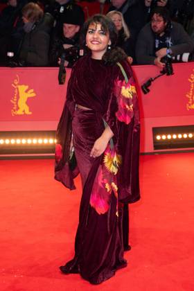 Berlinale Opening Red Carpet Sara Fazilat attending the Opening red carpet of the 75th Berlin International Film Festival (Berlinale) in Berlin, Germany, on February 13, 2025. Photo by Aurore Marechal ABACAPRESS.COM Berlin Germany  Copyright: xMarechalxAurore ABACAx