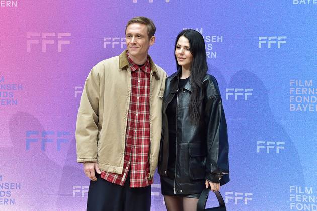 FFF Berlinale Reception 2025 Berlin Matthias Schweighöfer, Ruby O Fee, real name Ruby O Fee, actually Ruby Moonstone Camilla Willow Fee Arrival at the FFF Berlinale Reception 2025 for the 75th Berlinale in Berlin, on 14 02 2025 Photopress Mueller