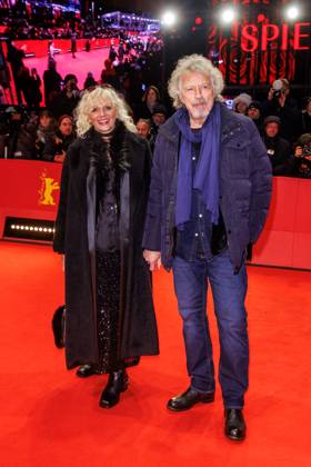 Berlinale Special Gala A Complete Unknown Tina Golemiewski and Wolfgang Niedecken at the Special Gala for the film A Complete Unknown on the occasion of the 75th Berlinale at the Berlinale Palast on 14 02 2025 in Berlin Copyright: xEventpressxKochanx