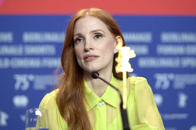 Jessica Chastain at the press conference for the feature film Dreams at the Berlinale 2025 75 Berlin International Film Festival at the Hotel Grand Hyatt Berlin, 15 02 2025 Foto:xC.xNiehausx xFuturexImagex dreams_5303
