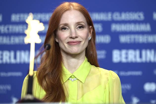 Jessica Chastain bei der Pressekonferenz zum Kinofilm Dreams auf der Berlinale 2025 75. Internationale Filmfestspiele Berlin im Hotel Grand Hyatt. Berlin, 15.02.2025 Foto:xC.xNiehausx xFuturexImagex dreams_5311