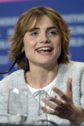 Mala Emde at the press conference for the feature film Köln 75 at the Berlinale 2025 75 Berlin International Film Festival at the Hotel Grand Hyatt Berlin, 15 02 2025 Foto:xC.xNiehausx xFuturexImagex koeln_5214