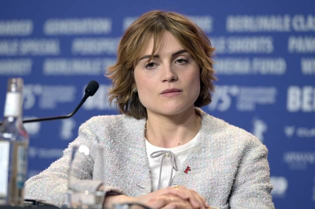 Mala Emde at the press conference for the feature film Köln 75 at the Berlinale 2025 75 Berlin International Film Festival at the Hotel Grand Hyatt Berlin, 15 02 2025 Foto:xC.xNiehausx xFuturexImagex koeln_5219