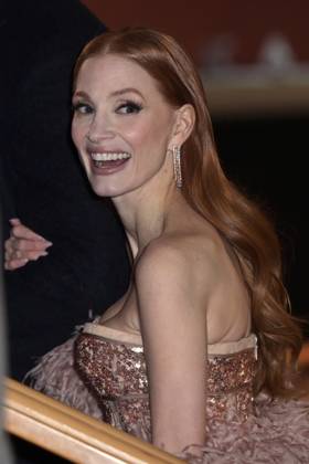 Jessica Chastain at the premiere of the feature film Dreams at the Berlinale 2025 75 Berlin International Film Festival in the Berlinale Palast Berlin, 15 02 2025 Foto:xC.xNiehausx xFuturexImagex dreams_prem_5214