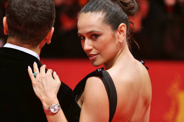 Berlin, Germany, 13 02 2025 Berlinale Palast, Red Carpet Berlinale 2025 Opening Elyas M Barek and Jessica Riso Copyright: xdtsxNachrichtenagenturx dts_59252