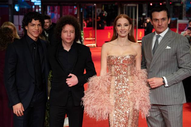 Berlinale Dreams Premiere Isaac Hernandez, Michel Franco, Jessica Chastain and Rupert Friend attending the Dreams Premiere during the 75th Berlin International Film Festival (Berlinale) in Berlin, Germany, on February 15, 2025. Photo by Aurore Marechal ABACAPRESS.COM Berlin Germany  Copyright: xMarechalxAurore ABACAx