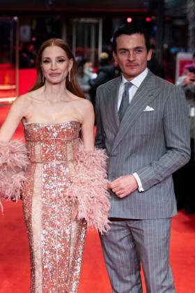 Berlinale Dreams Premiere Jessica Chastain and Rupert Friend attending the Dreams Premiere during the 75th Berlin International Film Festival (Berlinale) in Berlin, Germany, on February 15, 2025. Photo by Aurore Marechal ABACAPRESS.COM Berlin Germany  Copyright: xMarechalxAurore ABACAx