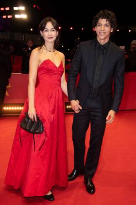 Berlinale Dreams Premiere Isaac Hernandez and guest attending the Dreams Premiere during the 75th Berlin International Film Festival (Berlinale) in Berlin, Germany, on February 15, 2025. Photo by Aurore Marechal ABACAPRESS.COM Berlin Germany  Copyright: xMarechalxAurore ABACAx
