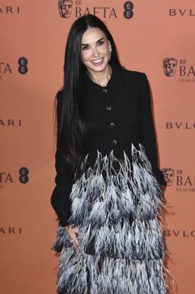 Demi Moore at the nominees party of the BAFTA Film Awards 2025 78th British Academy Film Awards at the National Gallery London, 15 02 2025 Foto:xS.xVasx xFuturexImagex bafta_nominees_5365