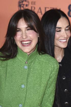 Scout Willis mit Mutter Demi Moore bei der Nominierten-Party der BAFTA Film Awards 2025 78th British Academy Film Awards in der National Gallery. London, 15.02.2025 Foto:xS.xVasx xFuturexImagex bafta_nominees_5378