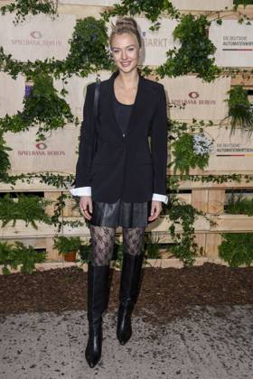 Lilly Krug actress as guest at the Medienboard Party at Holzmarkt in Berlin at the 75th Berlin International Film Festival on 15 02 2025 in Berlin Berlin Germany