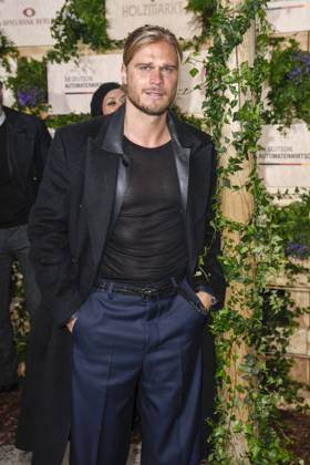Rurik Gislason actor as guest at the Medienboard Party at Holzmarkt in Berlin at the 75th Berlin International Film Festival on 15 02 2025 in Berlin Berlin Germany