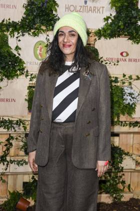 Ilknur Boyraz as a guest at the Medienboard Party at Holzmarkt in Berlin at the 75th Berlin International Film Festival on 15 02 2025 in Berlin Berlin Germany