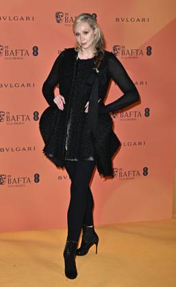 Gwendoline Christie attends the EE BAFTA Film Awards Nominees™ Party 2025, Supported by Bvlgari , at The National Gallery in London, England. UK. Saturday 15th February 2025. Copyright: xJamesxWarrenx EE BAFTA FILM AWARDS NOMINEES - PARTY 202581