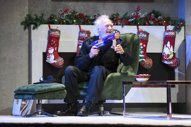Achim Wolff at the Photo sample from Play schoene Bescherungen on 24 November 2021 in the Comedy on Kufuerstendamm at Schiller Theatre in Berlin Berlin Germany