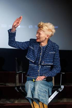 MUBI Preview Screening The End Tilda Swinton at the MUBI Preview Screening for the feature film THE END on the occasion of the 75th Berlinale at the Astor Filmlounge on 16 02 2025 in Berlin Copyright: xEventpressxKochanx