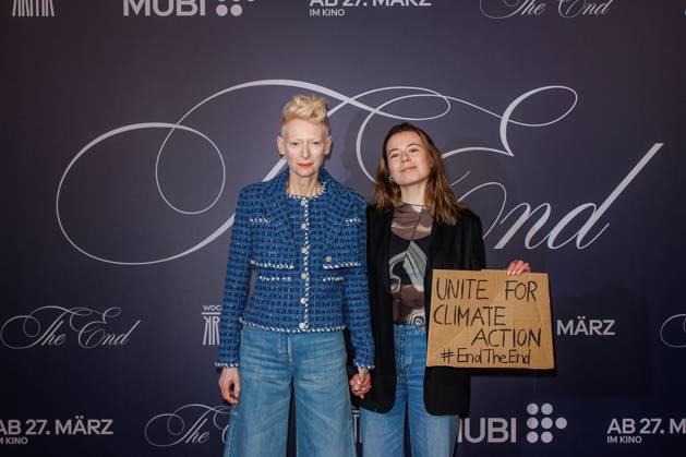 MUBI Preview Screening The End Tilda Swinton and Luisa Neubauer at the MUBI Preview Screening for the feature film THE END on the occasion of the 75th Berlinale at the Astor Filmlounge on 16 02 2025 in Berlin Copyright: xEventpressxKochanx
