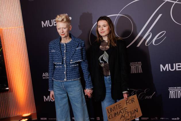 MUBI Preview Screening The End Tilda Swinton and Luisa Neubauer at the MUBI Preview Screening for the feature film THE END on the occasion of the 75th Berlinale at the Astor Filmlounge on 16 02 2025 in Berlin Copyright: xEventpressxKochanx